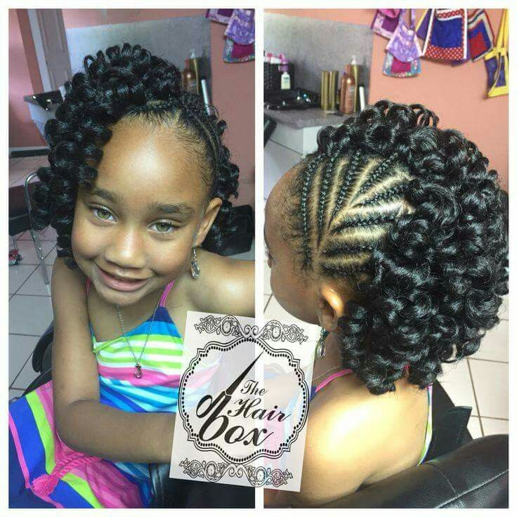 Croshay Hair For Kids
 Black child braided crochet style