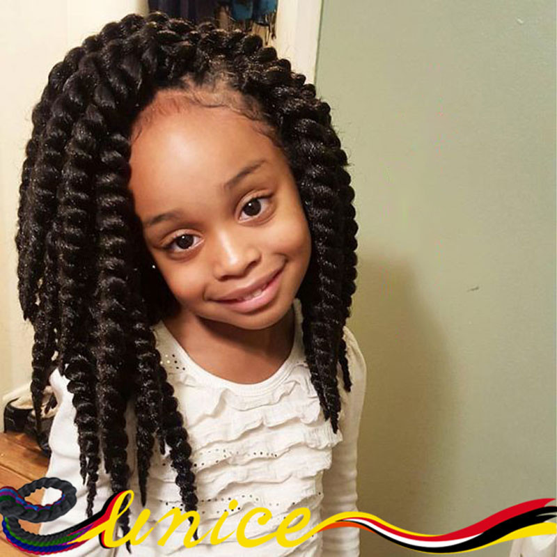 Croshay Hair For Kids
 African Braid Styles Short 12" 14" 16" 1pc Havana Mambo