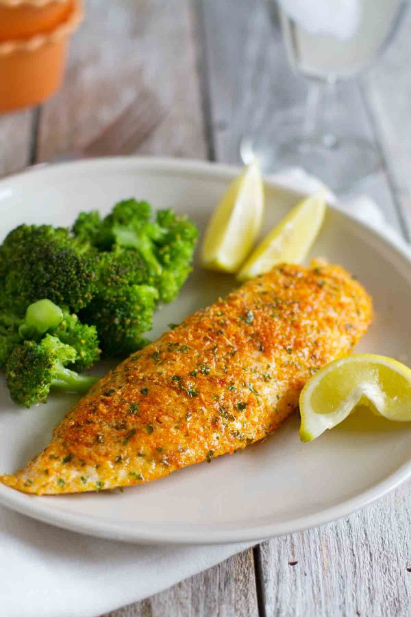 Crusted Fish Recipes
 Parmesan Crusted Tilapia Taste and Tell