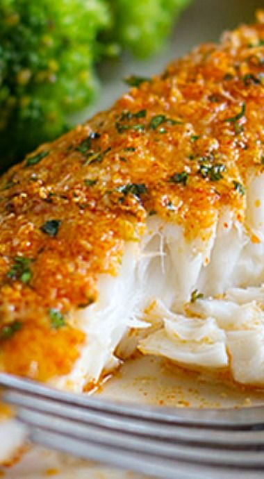 Crusted Fish Recipes
 Parmesan Crusted Tilapia