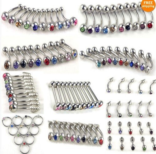 Crystal Body Jewelry
 Aliexpress Buy 100pcs wholesale body jewelry lots