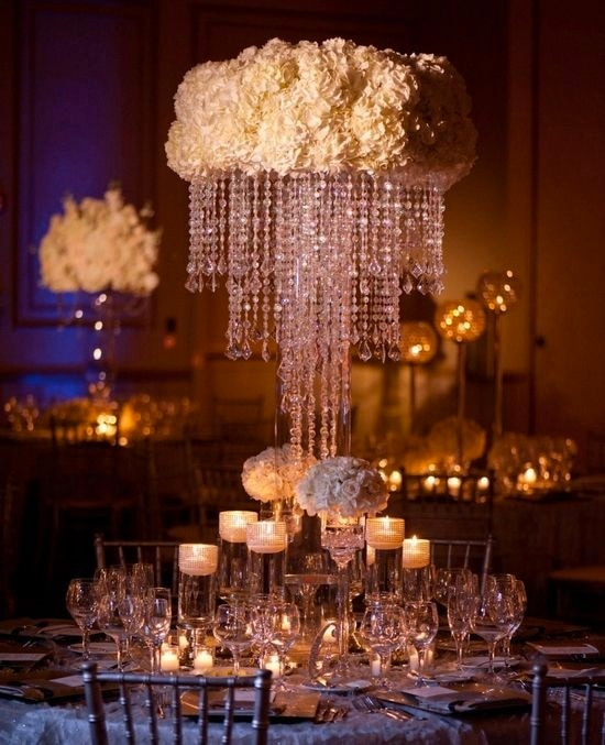 Crystal Wedding Decorations
 100cm Tall Crystal table centerpiece wedding decoration