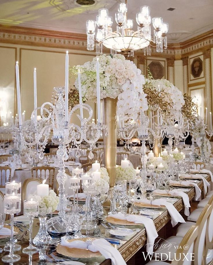 Crystal Wedding Decorations
 1000 best Centerpieces Bring on the Bling Crystals