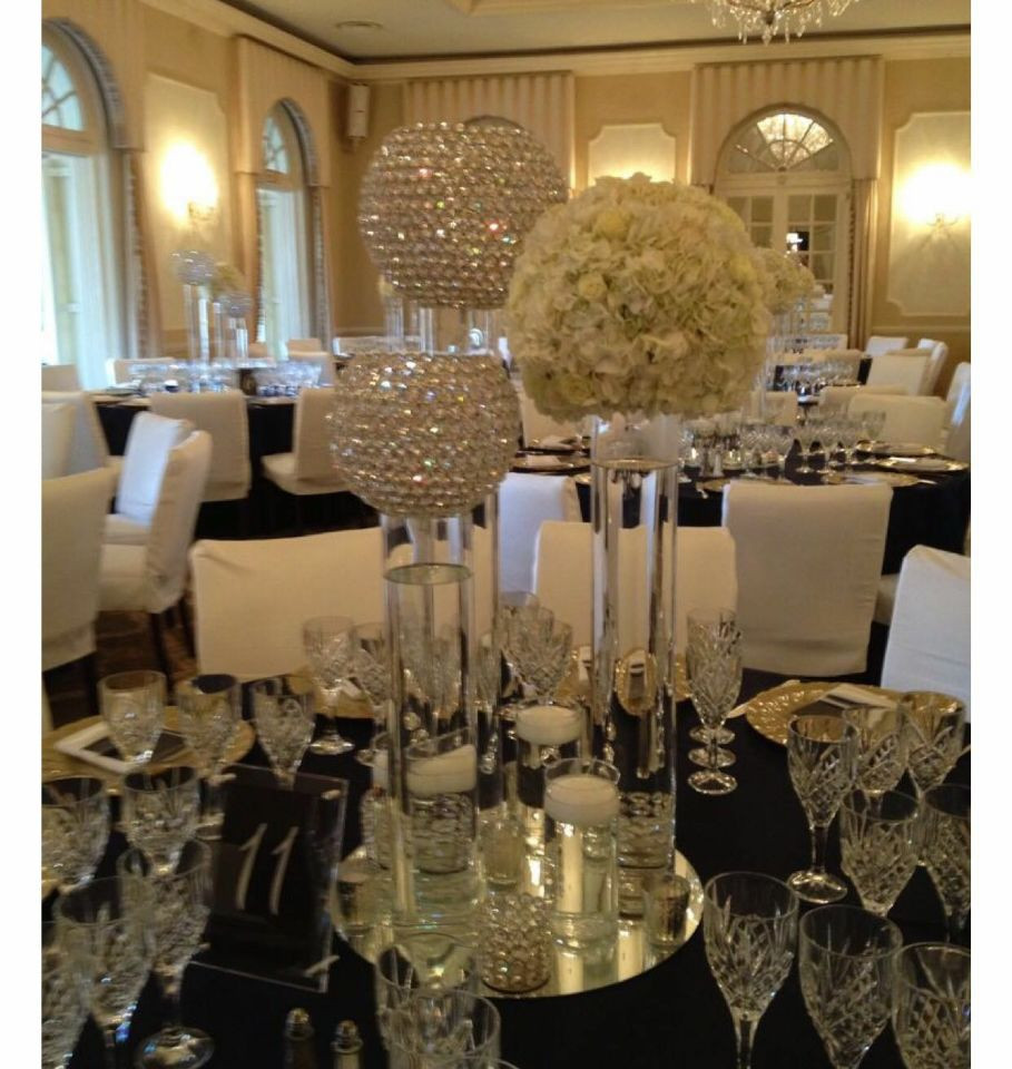 Crystal Wedding Decorations
 Diameter 20cm wedding decoration crystal ball Table