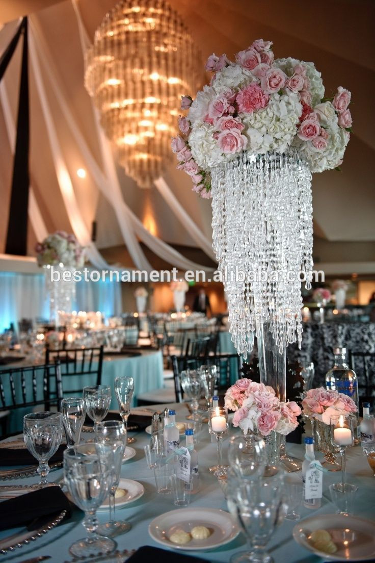 Crystal Wedding Decorations
 Wholesale Wedding Crystal Table Centerpiece Stands Buy