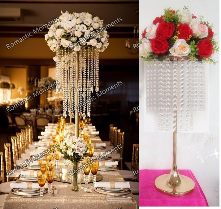 Crystal Wedding Decorations
 Aliexpress Buy 62cm 24 4" H Wedding Crystal Table