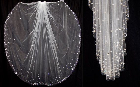 Crystal Wedding Veils
 17 Best images about Wedding veils on Pinterest