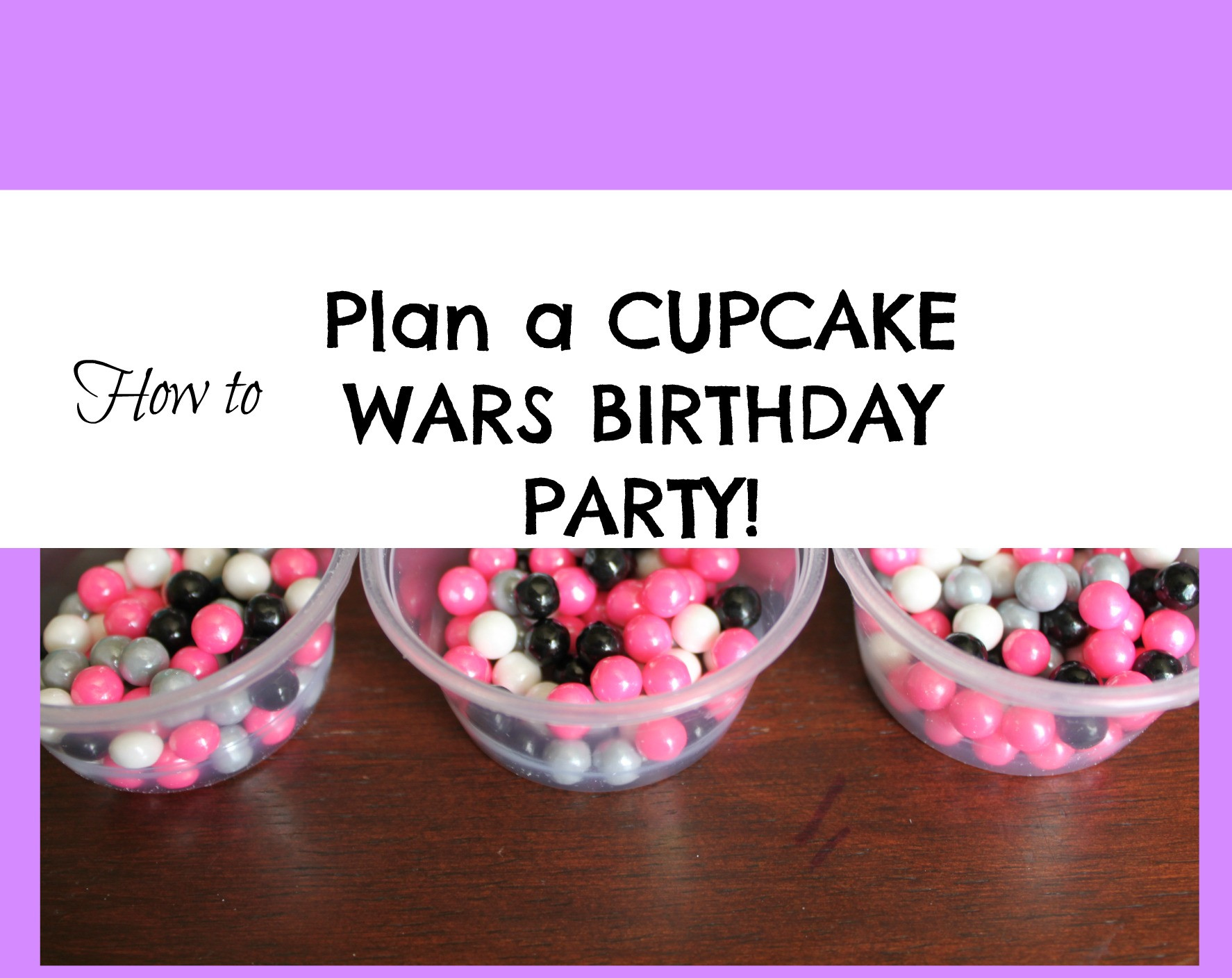 Cupcake Wars Birthday Party
 Cupcake Wars Party