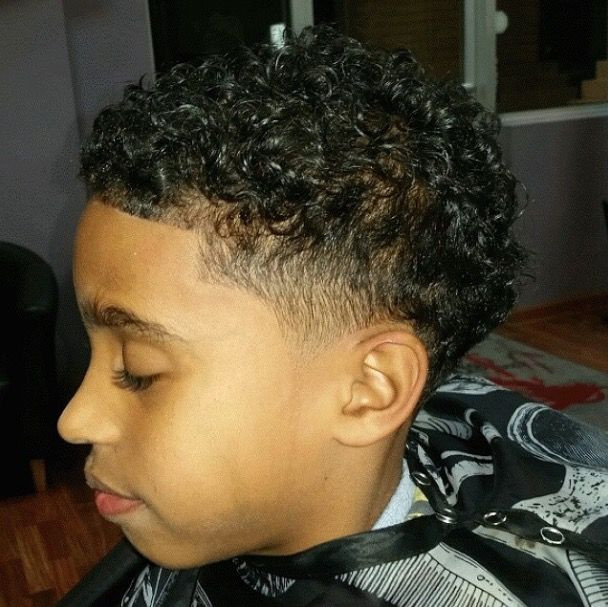 Curly Hair Boys Cut
 Haircut Boy s style in 2019