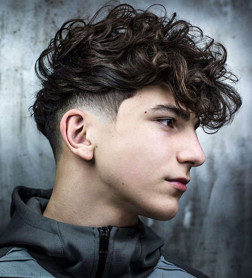 Curly Hair Boys Cut
 50 Best Hairstyles for Teenage Boys The Ultimate Guide 2019