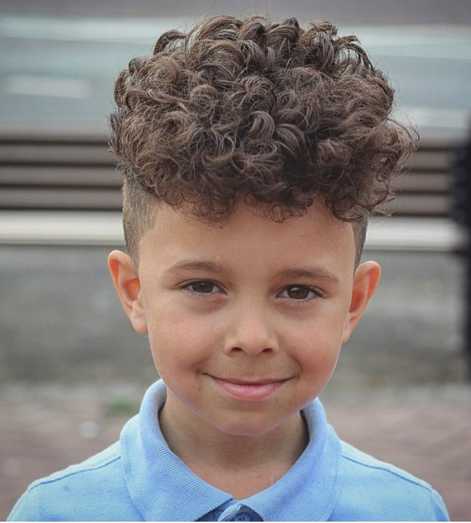 Curly Hair Boys Cut
 34 Cute and Adorable Little Boy Haircuts