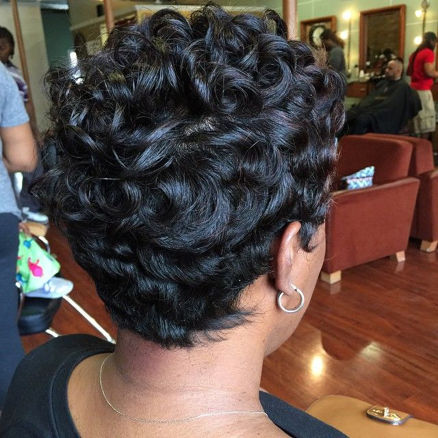 Curly Hair Cut Chicago
 268 best Short hairstyles images on Pinterest