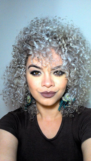 Curly Hairstyles Black Hair
 Silver and Curly Trendy and Powerful