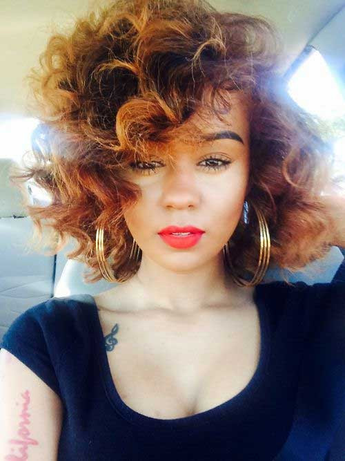 Curly Hairstyles Black Hair
 25 Curly Hairstyles for Cute Black Round Faces