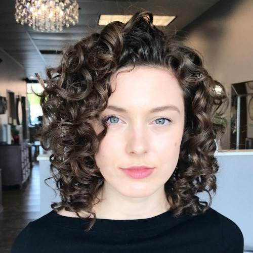 Curly Shoulder Length Haircuts
 50 Different Versions of Curly Bob Hairstyle