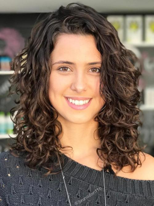 Curly Shoulder Length Haircuts
 60 Styles and Cuts for Naturally Curly Hair in 2020