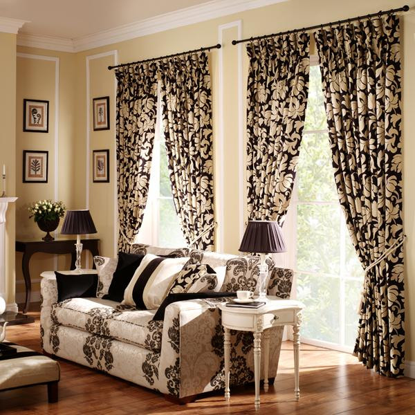 Curtain For Living Room
 Modern Furniture Living room curtains ideas 2011