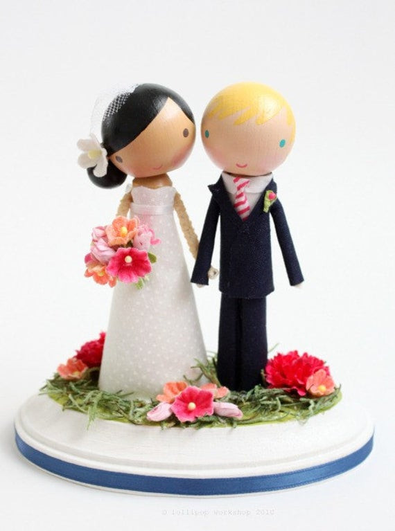 Custom Cake Toppers Wedding
 custom wedding cake topper no arch