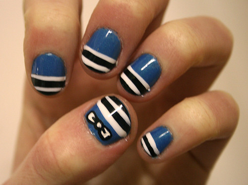 Cute And Easy Nail Ideas
 Bow Ties and Barrettes HOT NAIL DESIGNS