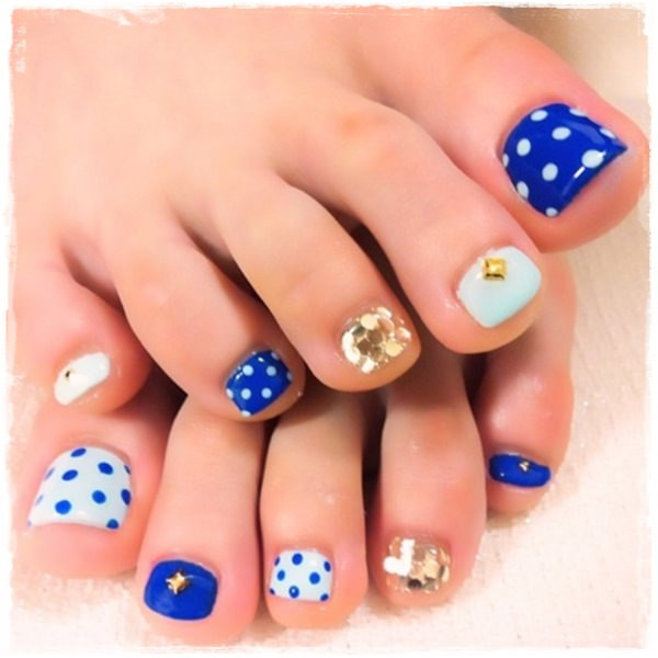 Cute And Easy Nail Ideas
 45 Childishly Easy Toe Nail Designs 2015