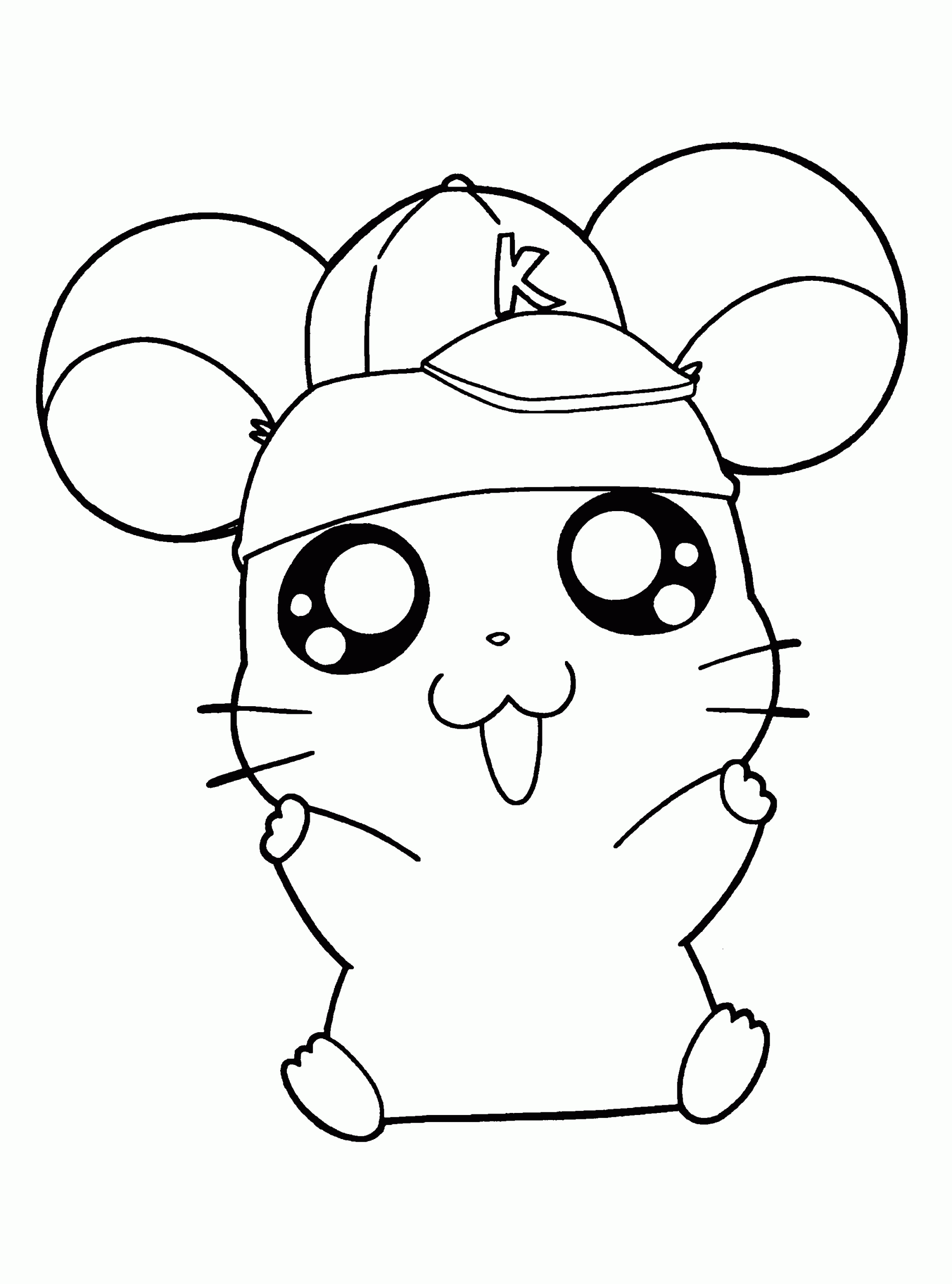 Cute Baby Pig Coloring Pages
 Hamtaro coloring pages