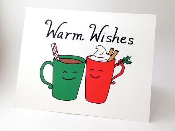 Cute Christmas Quotes For Cards
 Funny Christmas Card Punny Happy Holidays Card Unique