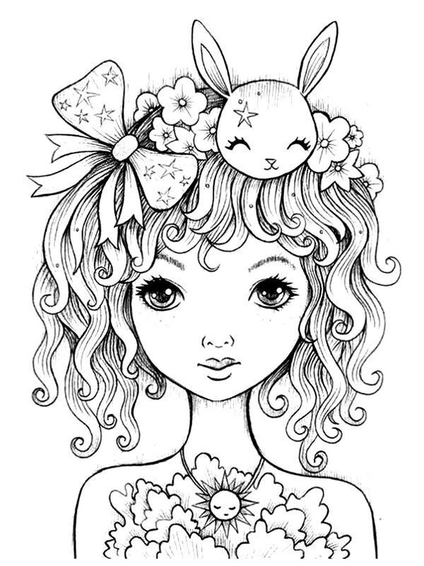 Cute Coloring Pages Of Girls
 Cute coloring page
