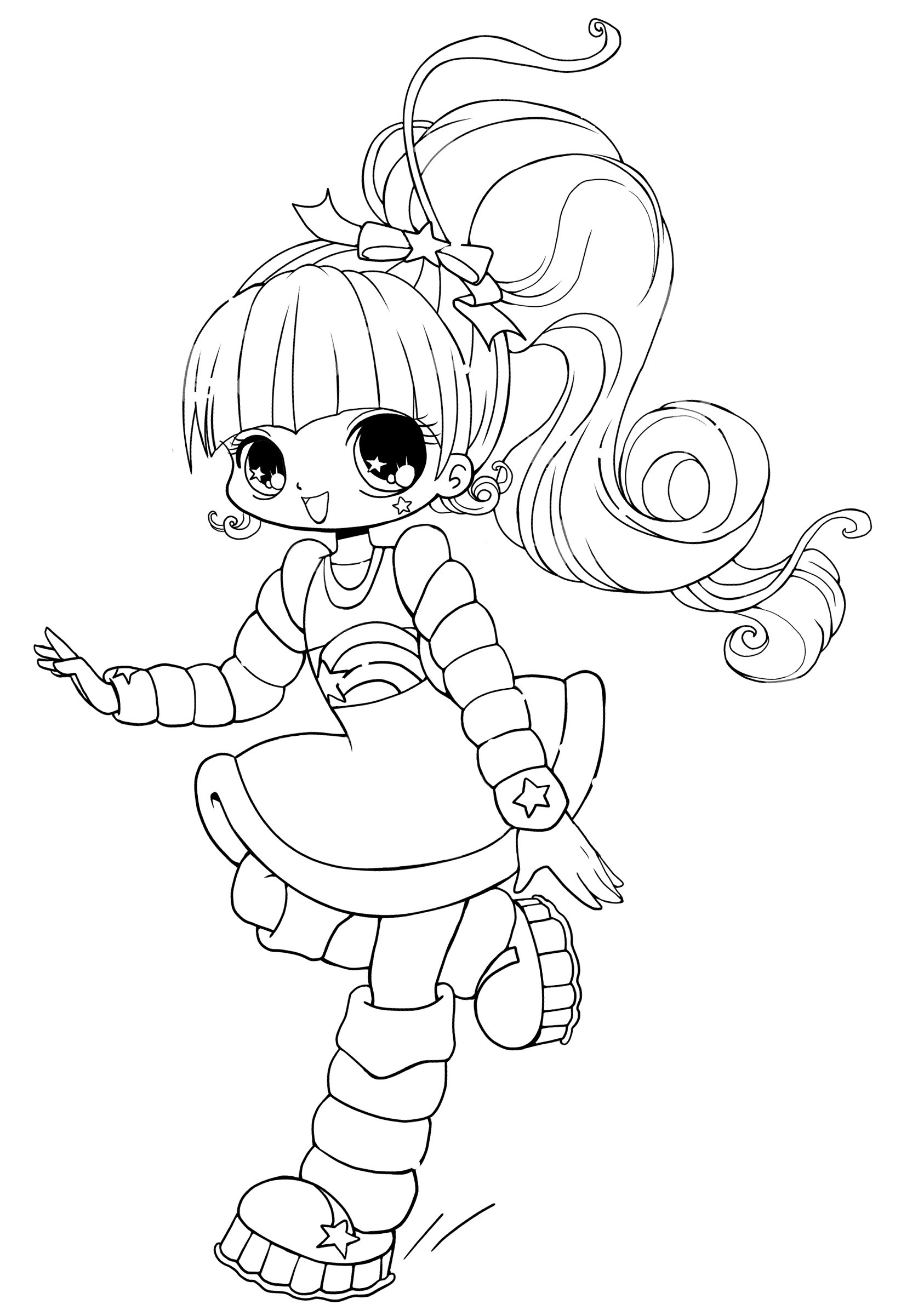 Cute Coloring Pages Of Girls
 1000 images about dessin a colorier 12 on Pinterest