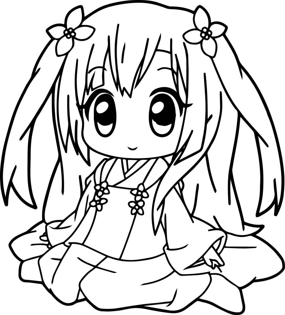 Cute Coloring Pages Of Girls
 Cute Coloring Pages Best Coloring Pages For Kids