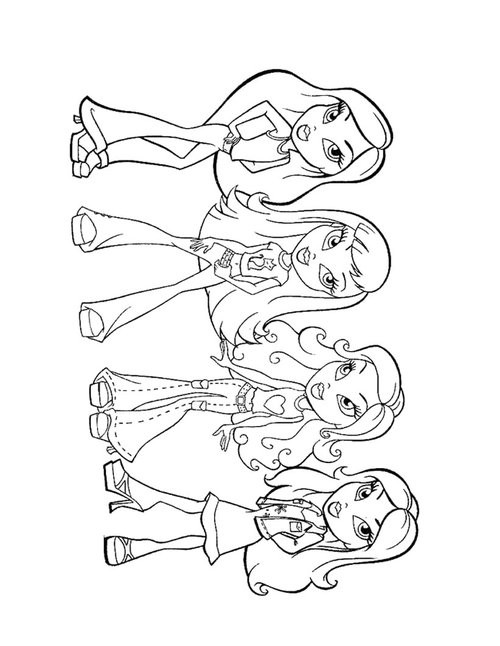 Cute Coloring Pages Of Girls
 Cute Girl Coloring Pages For Kids Disney Coloring Pages