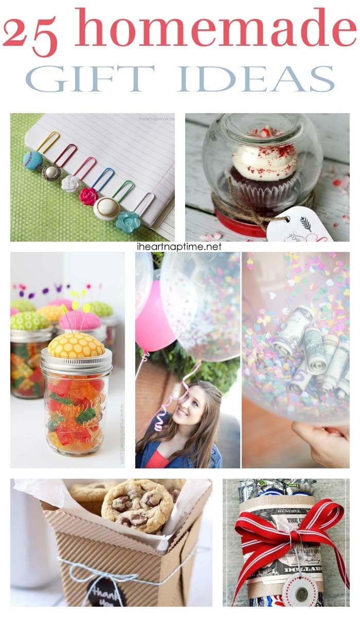 Cute DIY Gifts
 25 fabulous homemade ts I Heart Nap Time