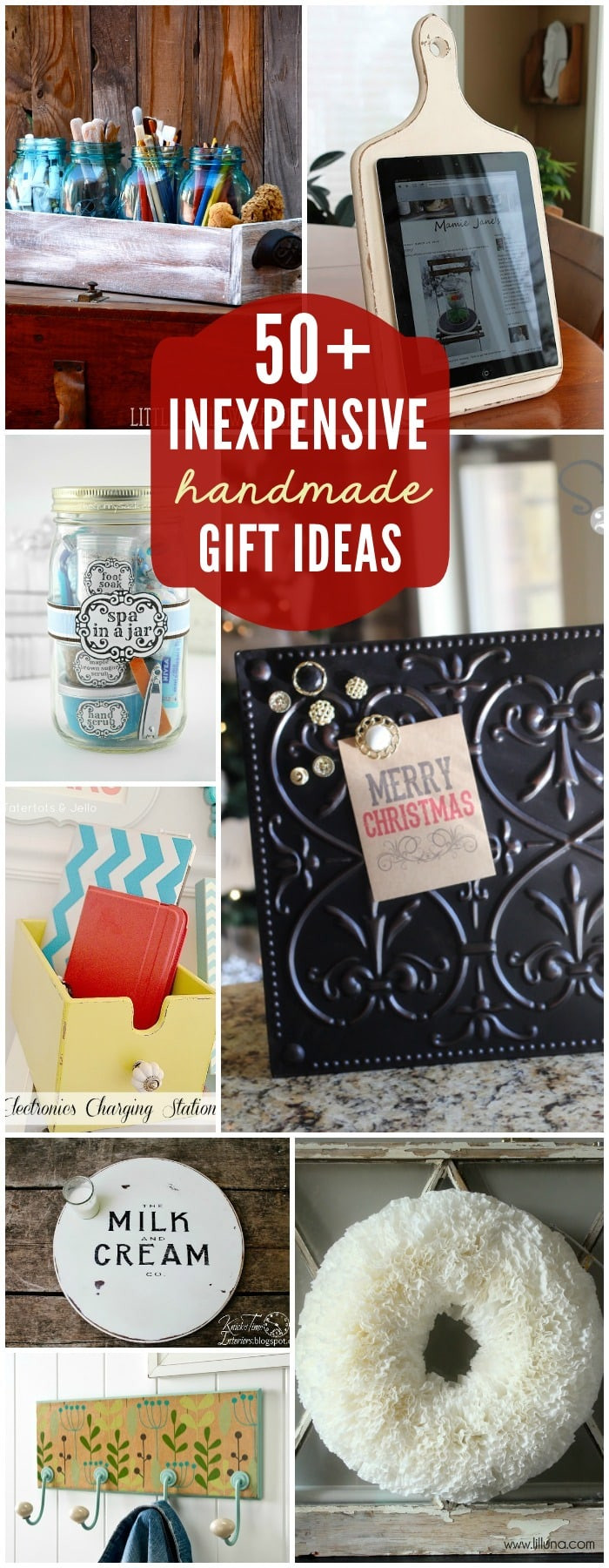 Cute DIY Gifts
 50 Inexpensive DIY Gift Ideas