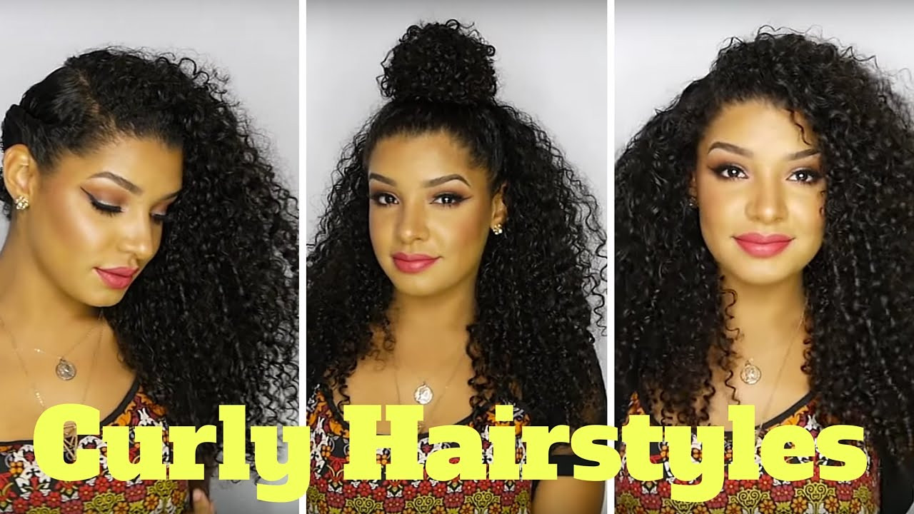 Cute Easy Curly Hairstyles
 Cute & Easy Curly Hairstyles For Natural Hair