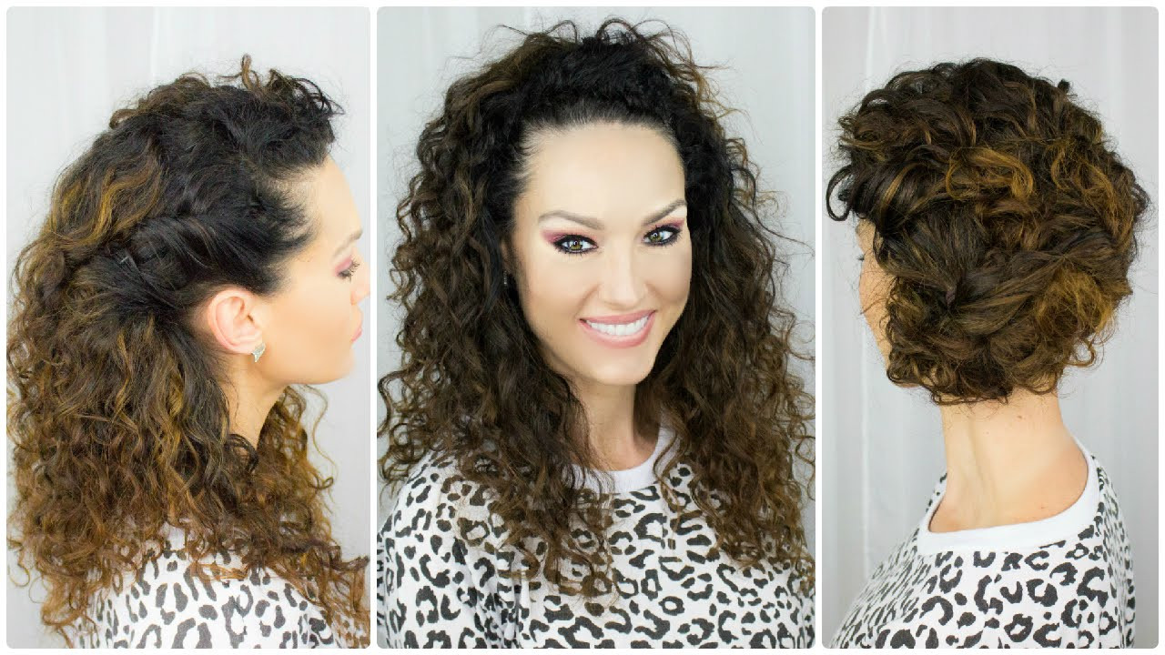 Cute Easy Curly Hairstyles
 3 Quick & Easy Curly Hairstyles