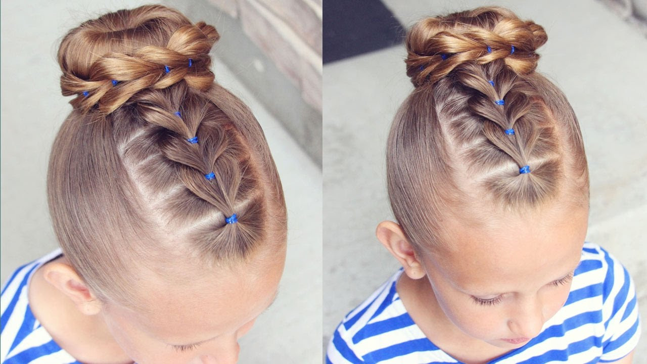 Cute Hairstyles For Little Girls With Long Hair
 How to Pull Through Bun Hairstyle