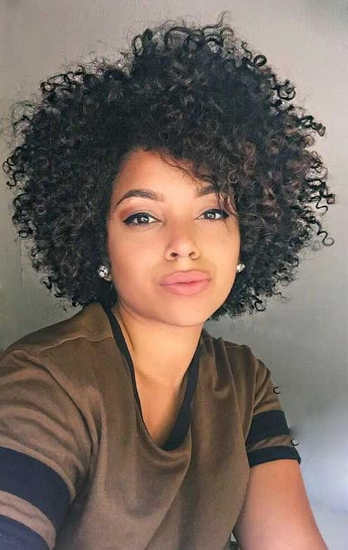 Cute Hairstyles For Short Naturally Curly Hair
 20 Inspirations of Naturally Curly Short Hairstyles