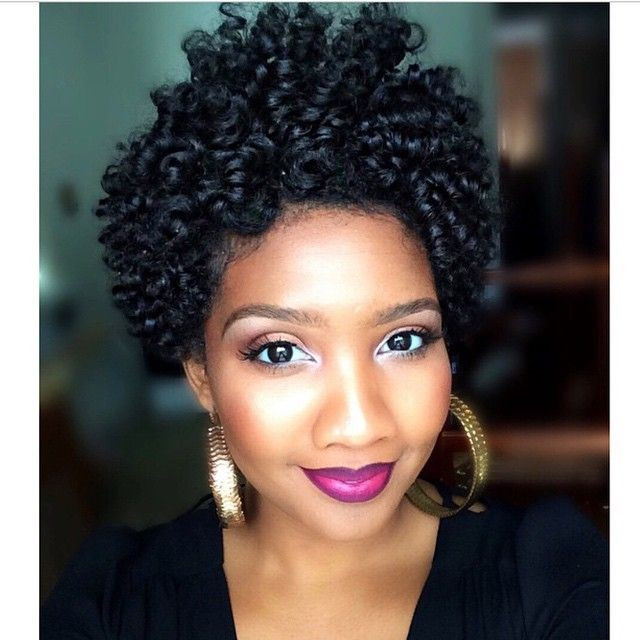 Cute Hairstyles For Short Naturally Curly Hair
 24 Cute Curly and Natural Short Hairstyles For Black Women
