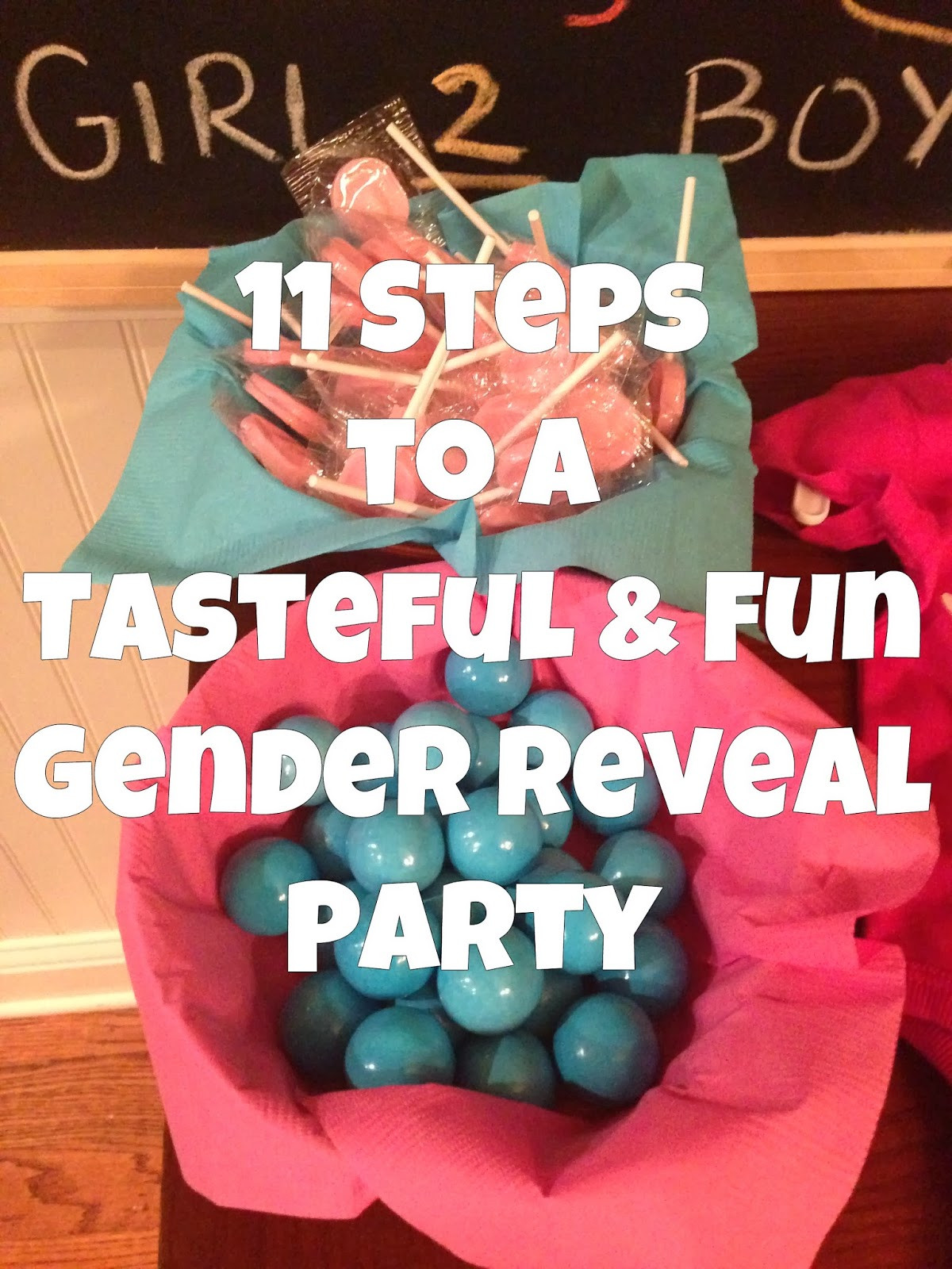 Cute Ideas For A Gender Reveal Party
 Mother to Kings 11 Steps to a Tasteful & Fun Gender Reveal Party