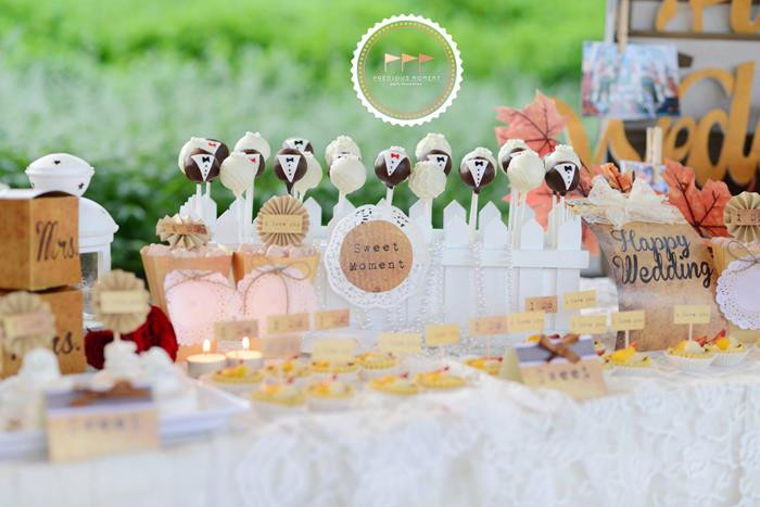 Cute Ideas For Engagement Party
 Kara s Party Ideas Outdoor Vintage Wedding Party Planning