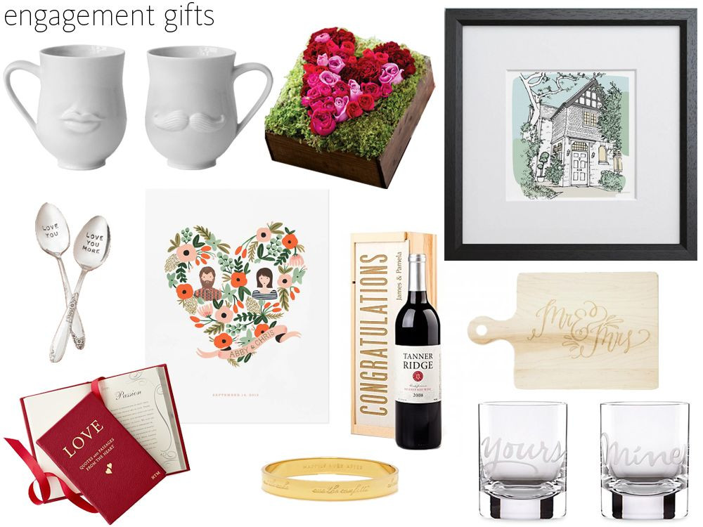 Cute Ideas For Engagement Party
 59 Great Engagement Gift Ideas for the Happy Couple