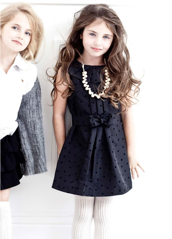 Cute Kids Fashion
 Girls kid fashion black dress so cute for a formal family