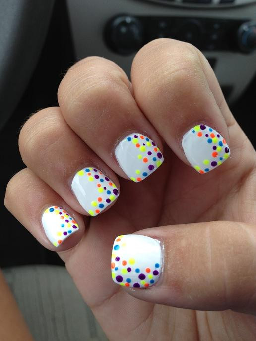 Cute Nail Colors For Summer
 Spotted Nails