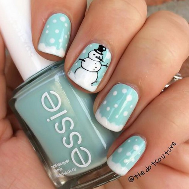 Cute Nail Colors For Winter
 20 Wonderful Winter Nail Designs You Can Draw Inspiration