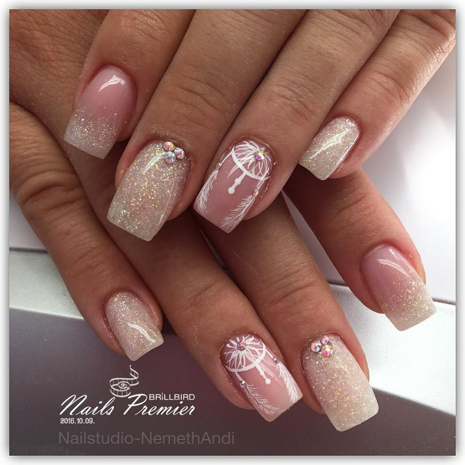 Cute Nails For A Wedding
 59 Unique Summer Wedding Nail Art Ideas To Make Your Nails