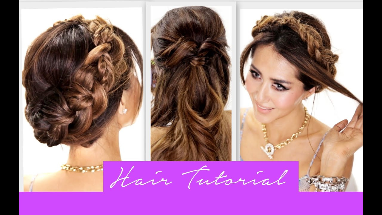 Cute Simple Hairstyles For School
 3 Amazingly EASY BACK TO SCHOOL HAIRSTYLES