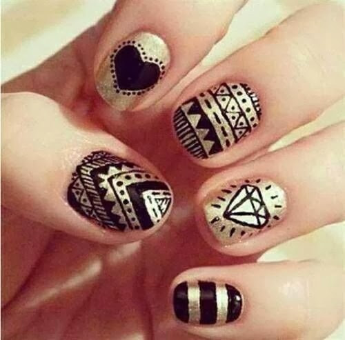 Cute Simple Nail Art
 Fingernail Designs Cute Nail Designs