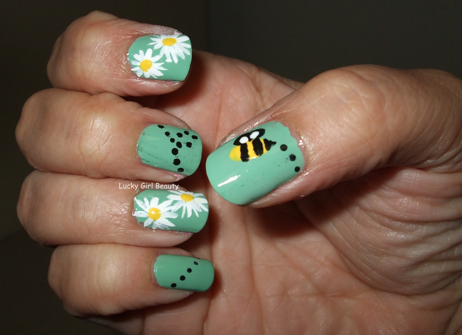 Cute Spring Nail Ideas
 Lucky Girl Beauty Spring Has Sprung Nail Design