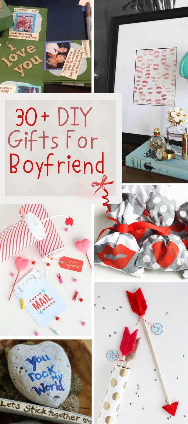 Cute Valentines Gift Ideas For Boyfriend
 30 DIY Gifts For Boyfriend