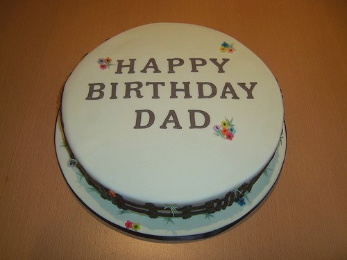 Dad Birthday Cake
 January 2013