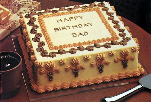 Dad Birthday Cake
 Birthday cakes for our daddy…